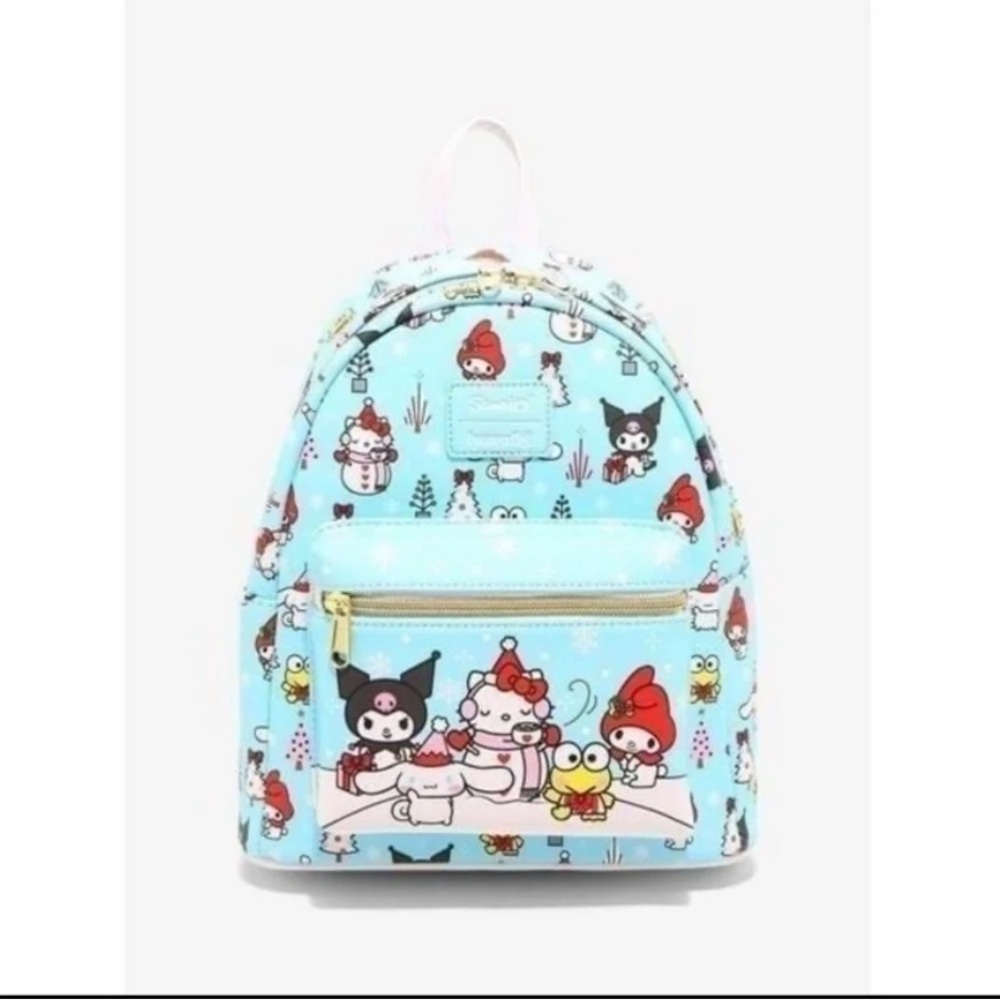 Hello Kitty Loungefly Christmas mini Backpack